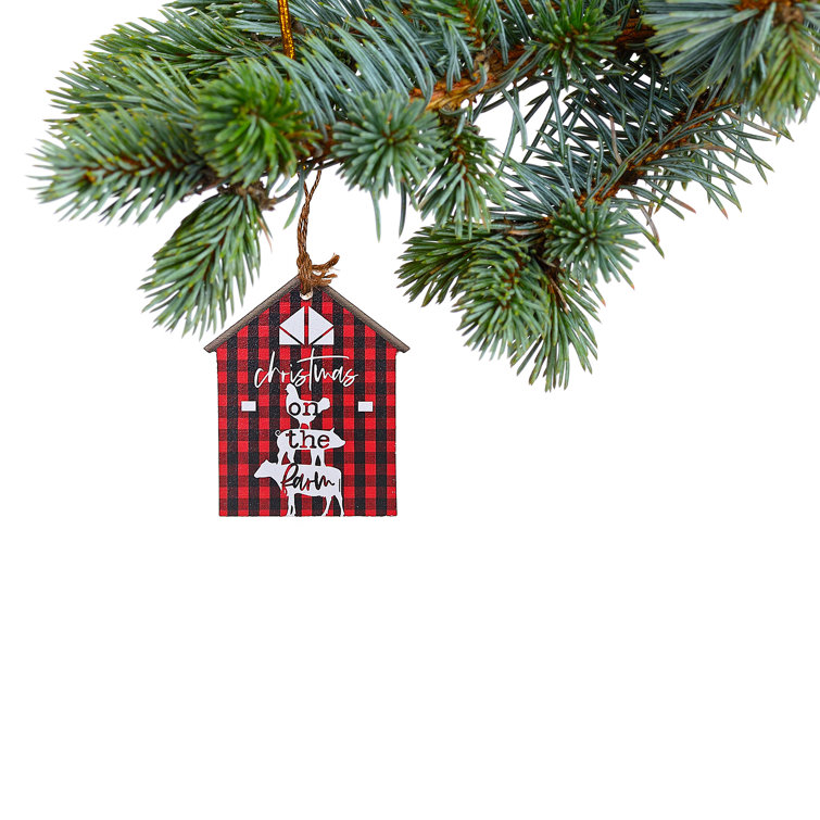 Ihcasad Cor Wood Holiday Shaped Ornament Wayfair